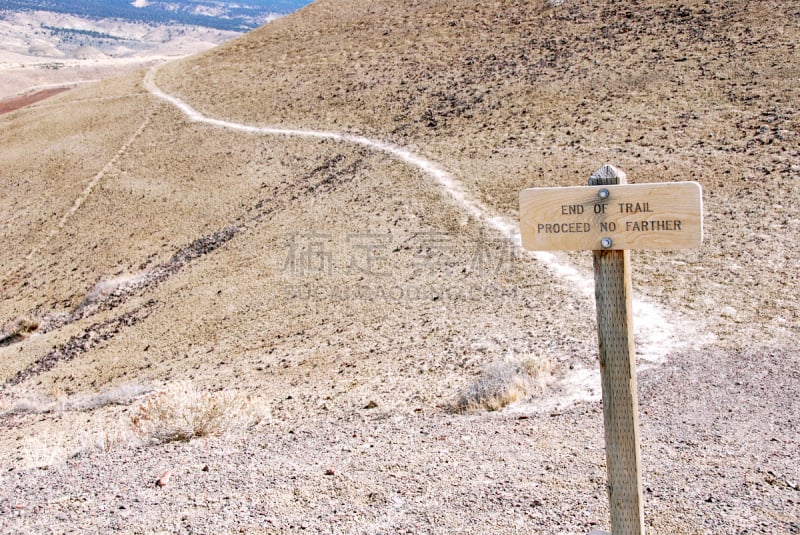 画山,俄勒冈州,国家纪念碑,小路,约翰日国家纪念馆,化石遗址,俄勒冈郡,休闲活动,水平画幅,山