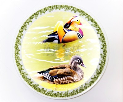 鸳鸯,昌庆宫,野生动物,雄性动物,池塘,调味品,动物,鸟类,韩国,湖