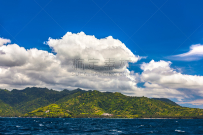 龙目岛,印度尼西亚,水,巴厘岛,旅行者,夏天,光,白色,海滩,风景