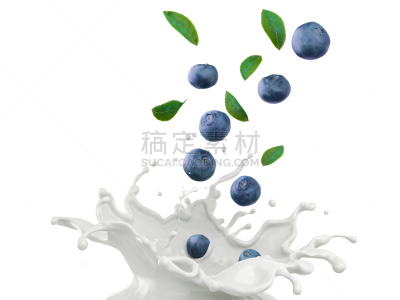 牛奶,蓝莓,酸奶,饮料,奶制品,清新,自然界的状态,泰国食品,食品,泰国
