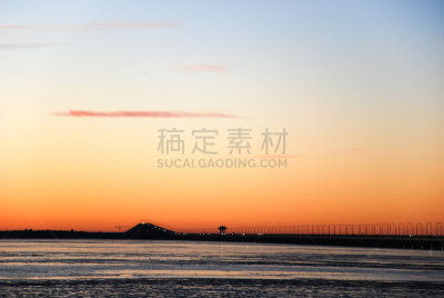 oland桥,瑞典,曙暮光,卡尔马省,交通,长的,著名景点,北欧,海岸线,波罗的海