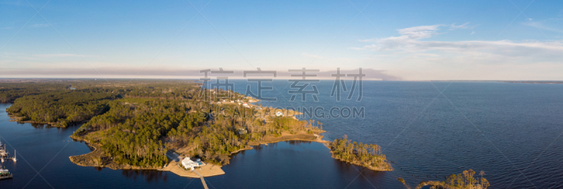 商用码头,游艇,海港,云,黄昏,无人机,海岸线,自然立柱,夏天,天空