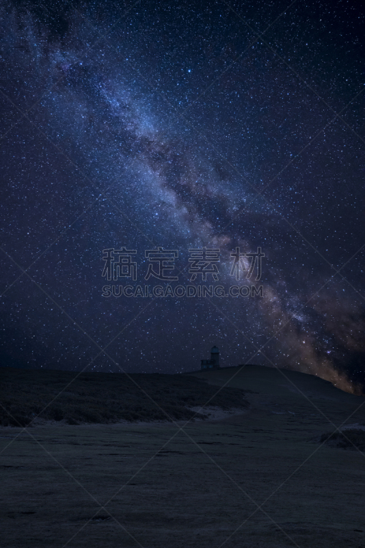 南丘,地形,银河系,合成图像,活力,,在上面,云,英国,色彩鲜艳