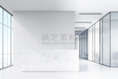 酒店服务台,办公室,墙,走廊,玻璃,大理石,空的桌子,大厅,门厅,复式楼