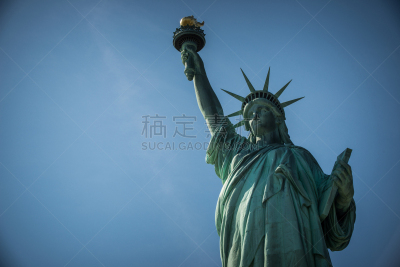 自由女神像,纽约,statue of liberty replic,新的,水平画幅,透过窗户往外看,无人,货梯,都市风景,建筑业