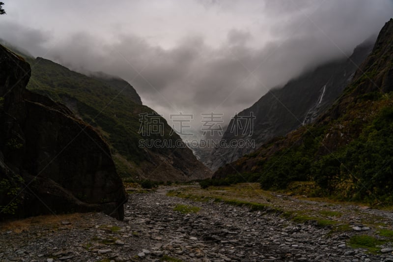 自然,图像,新西兰,山谷,新西兰南岛,韦斯特兰,室内地面,弗朗兹约瑟夫冰河,俄亥俄河