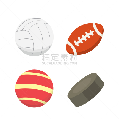 卡通,球体,运动,矢量,计算机图标,多色的,分离着色,球,休闲活动,绘画插图