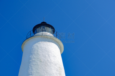 奥卡拉寇克岛,灯塔楼,居住区,交通,水湾,船,充满的,奥卡拉寇克灯塔,海盗,北卡罗来纳