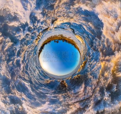 雪,球体,海滩,全景,波浪,水平画幅,小丘,户外,湖,俄罗斯