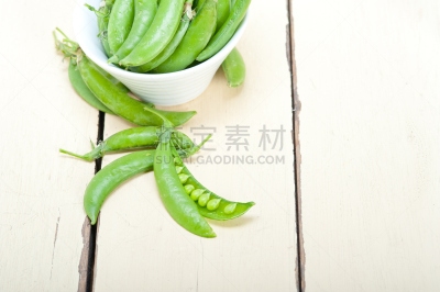 清新,豌豆,水平画幅,素食,无人,生食,一模一样,特写,开着的,豆
