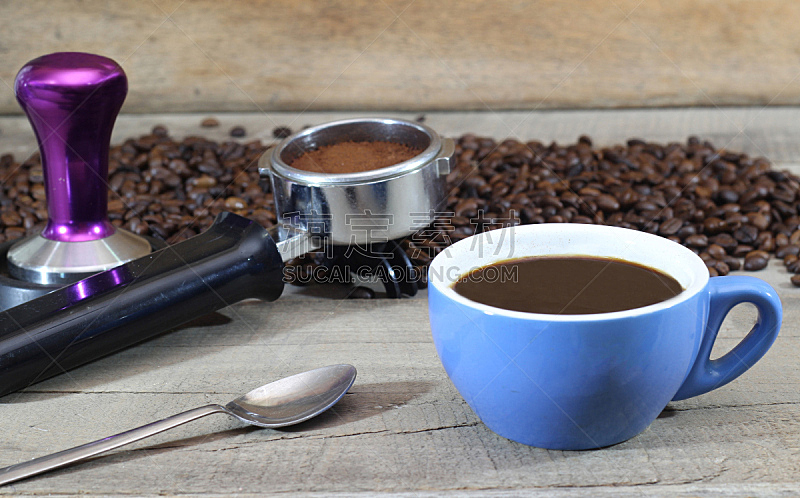 咖啡,木制,咖啡豆,室内地面,烤咖啡豆,褐色,水平画幅,无人,早晨,饮料
