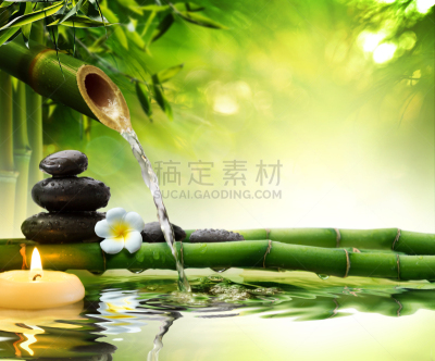 水,spa美容,石头,菜园,竹,禅宗,笋,喷泉,健康