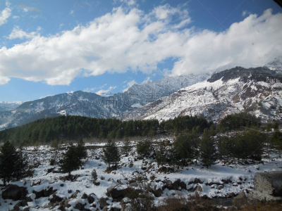 山,雪,自然,风景,旅游目的地,水平画幅,地形,西姆拉,无人,户外