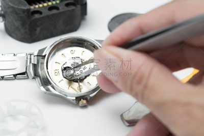表,钟表匠,时钟结构,车轮,水平画幅,金属,钟,手腕,准确,技术