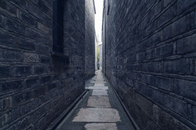 建筑外部,南京,空的路,空的,砖,黄昏,复古风格,巷,肮脏的,著名景点