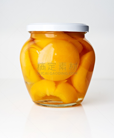 桃,罐子,广口瓶,垂直画幅,无人,膳食,特写,甜点心,糖浆,俄罗斯