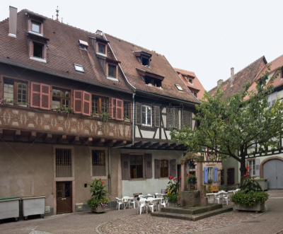traditional houses in Sélestat