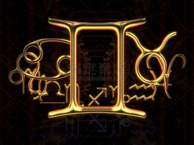 双子座,十二生肖,天秤座,水瓶座,数字12,狮子座,巨蟹座,天蝎座,双鱼座,背景