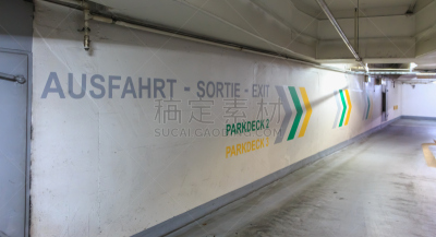 法国,汽车,英格兰,德国,出口标志,车库,沥青,新的,水平画幅,无人