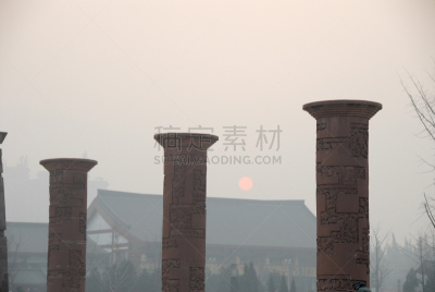 西安,早晨,佛教,寺庙,中国,唐朝,佛经,陕西省,世界遗产,旅游目的地