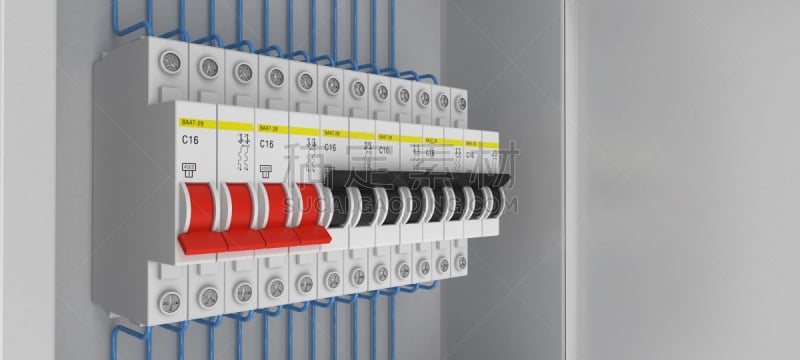 电,三维图形,断路器,自动变速,保险丝盒,安培表,汽车赛道,电工,自动的,电缆