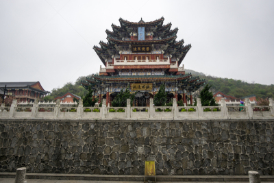 建筑,太阳穴,天门山,唐朝,张家界,湖南省,神殿,美,灵性,国家公园