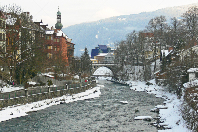 奥地利,river mur,城镇,寒冷,运动,浪漫,人类居住地,雪,滑雪板,著名景点