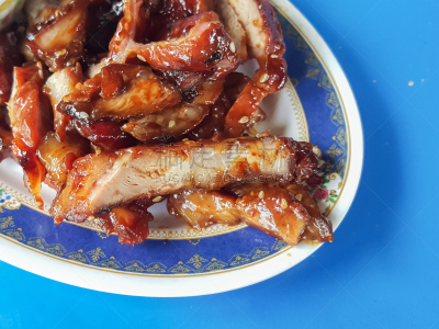 食品,餐具,格子烤肉,水平画幅,膳食,特写,泰国,红辣椒,辣椒,肉