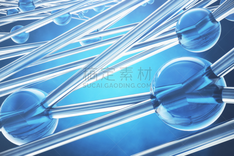 原子,分子结构,球体,粒子,分子,背景,蓝色,抽象,健康保健,设计