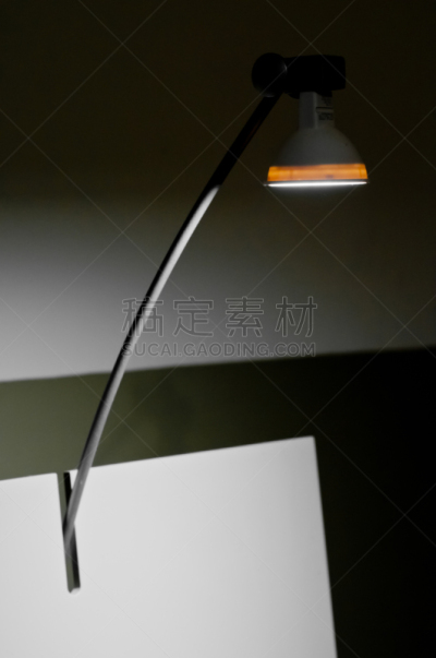 现代,画板,绘画插图,在上面,白色,灯,四肢,手臂,室内
