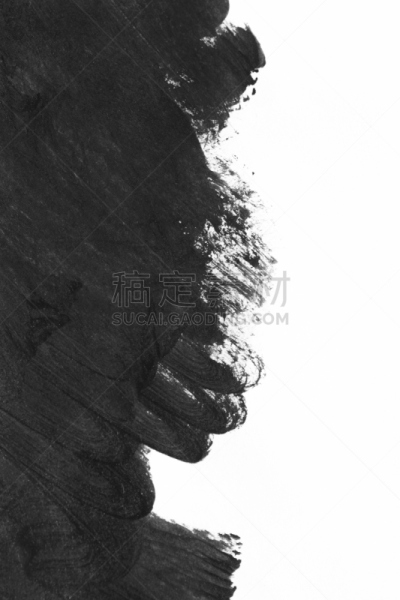 黑色,白皮书,分离着色,笔触,水彩画颜料,暗色,背景分离,边框,复古风格,模板