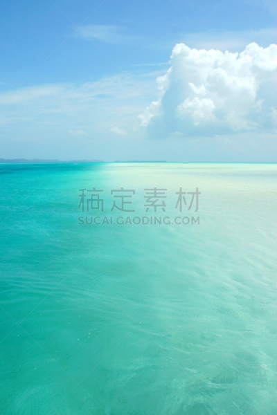 天空,蓝色,海洋,自然,垂直画幅,水,旅游目的地,绿色,无人,干净