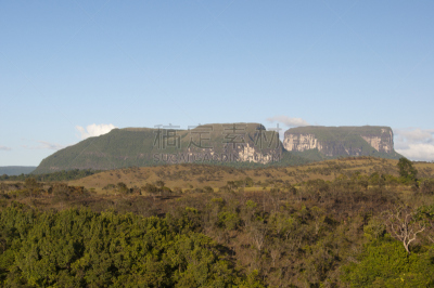 委内瑞拉,卡奈依马国家公园,拉格兰萨巴那,平顶山,canaima,南美,天空,高原,国家公园,水平画幅