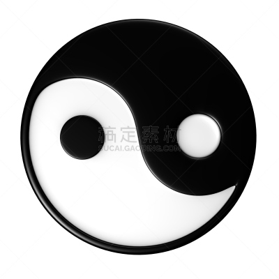 道教,阴阳符,符号,男人,图像,女人,成年的,计算机制图,方形画幅,三维图形