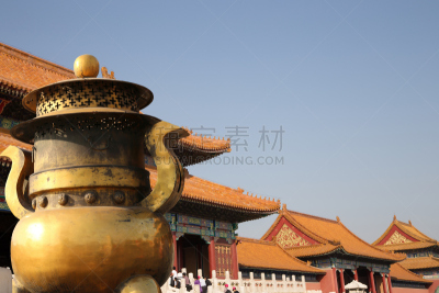 故宫,北京,中国,清朝,明朝风格,水平画幅,世界遗产,禁止的,亭台楼阁,国际著名景点