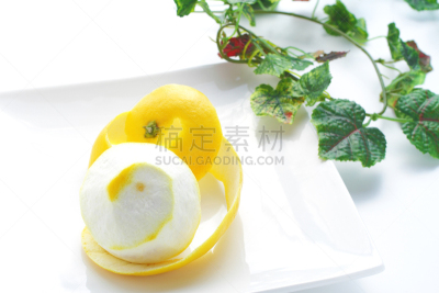水果,柑橘属,熟的,部分,白色,水平画幅,无人,日本,白色背景,葡萄柚