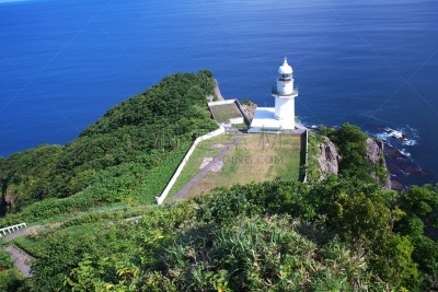 室兰,风景,非凡的,灯塔看守人,珊瑚礁,海岬,观测点,陡峭,水平画幅,夏天