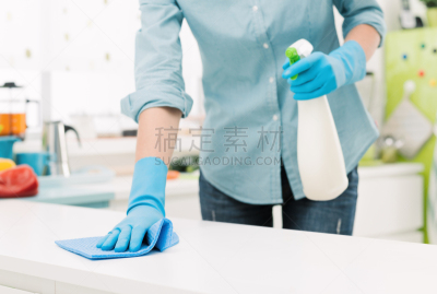 女人,洗衣粉,表面贴装元件,清洁手套,女佣,清洗剂,清洁工,水平画幅,家庭生活,干净