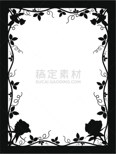 边框,玫瑰,矢量,美,绘画插图,艺术品,友谊,圣诞装饰物,二月,情人节