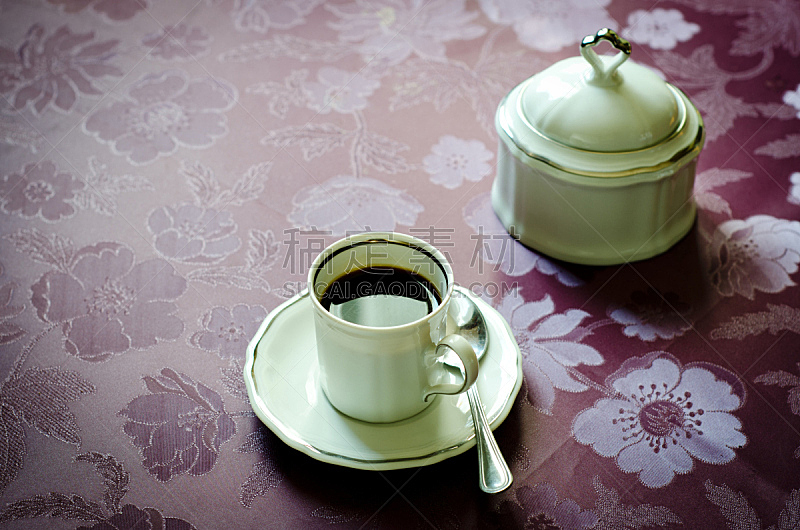 咖啡,黑色,魅力,芳香的,早餐,糖罐,图像,摩卡咖啡,黑咖啡,桌布