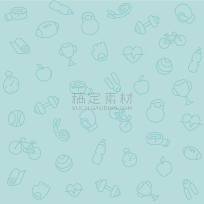 运动,式样,壶铃,拳击手套,球,奖杯,绘画插图,符号,人类肌肉,四方连续纹样
