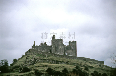 卡什尔暗礁,风景,自然美,卡什尔,蒂珀雷里郡,美,暴风雨,水平画幅,山