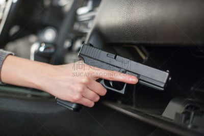 仪表板小柜,汽车,女性,动物手,狙击手,生气,魅力