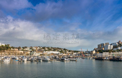 拓闺市,海港,游艇码头,旅游目的地,水平画幅,无人,英格兰,南,船,停泊的