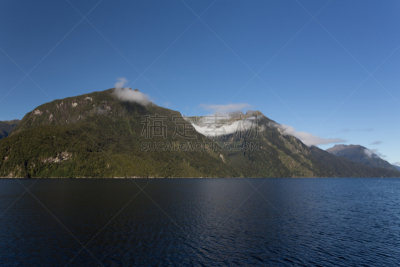 doubtful sound,新西兰,峡湾,噪声,云,图像,海洋,无人,水,海湾