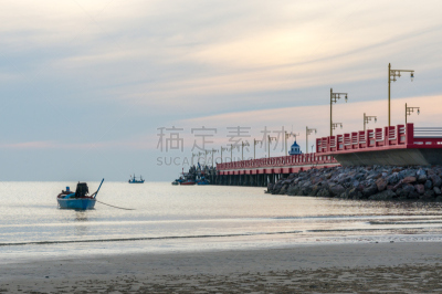 巴蜀,泰国,仅成年人,南,水平画幅,山,亚洲,蓝色,2015年,海景