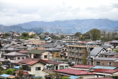 郡山,日本,水平画幅,建筑,郊区,无人,福岛县,建筑外部,户外,房屋