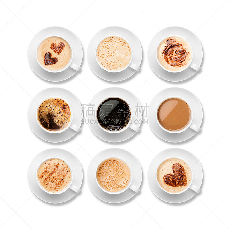 茶碟,杯,咖啡,白色,数字9,与众不同,泡沫艺术,摩卡咖啡,卡布奇诺咖啡,泡沫饮料