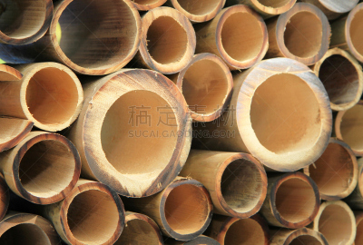 竹子,水平画幅,无人,木料堆,组物体,特写,植物,植物学,横截面,树干