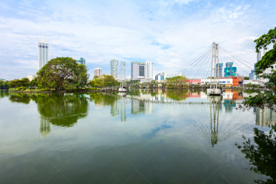 Colombo city skyline view